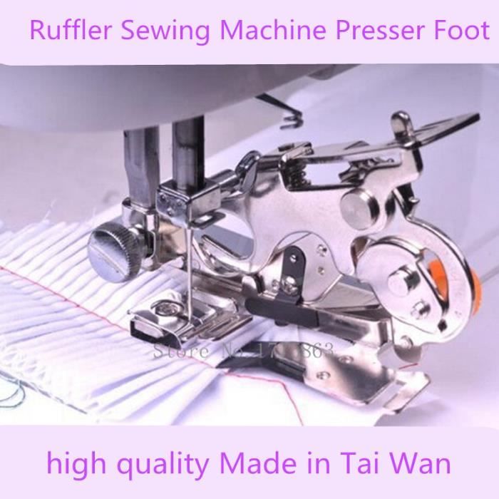 Pied De Pression à Ourlet Roulé Pour Machine à Coudre Singer Brother Adaptateur A Tige Basse Outils De Couture Accessoires De Couture 9 Pieces 1969720112 L