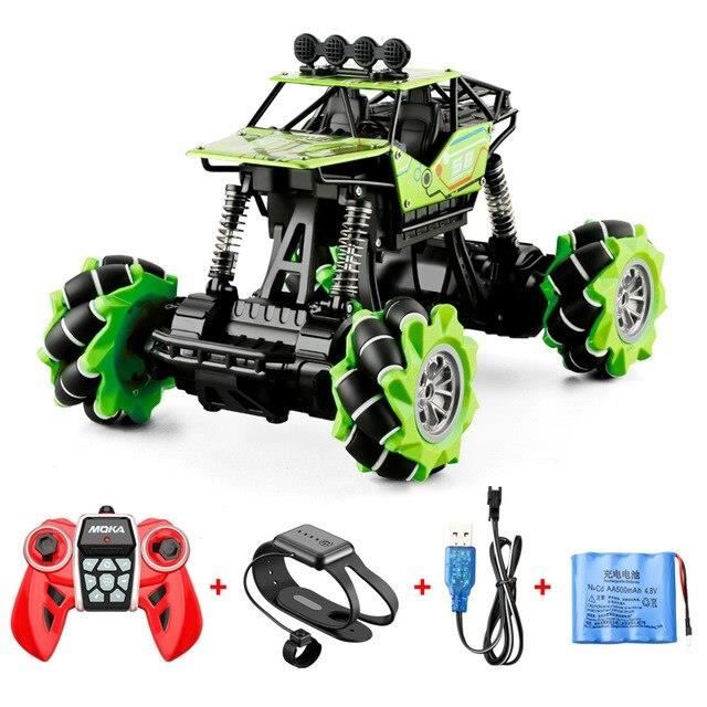 Voiture Télécommandée avec Commande Gestuelle et Lumière,2.4G