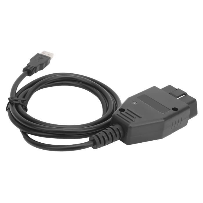 Vvikizy câble de test OBDII Câble principal OBD2 Test OBDII Connecteur