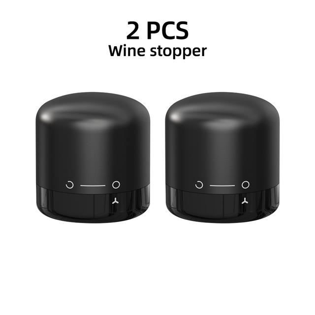 6 Bouchons De Vin Silicone Réutilisables - Conservation Vin - Couleurs Assorties - CUHZA