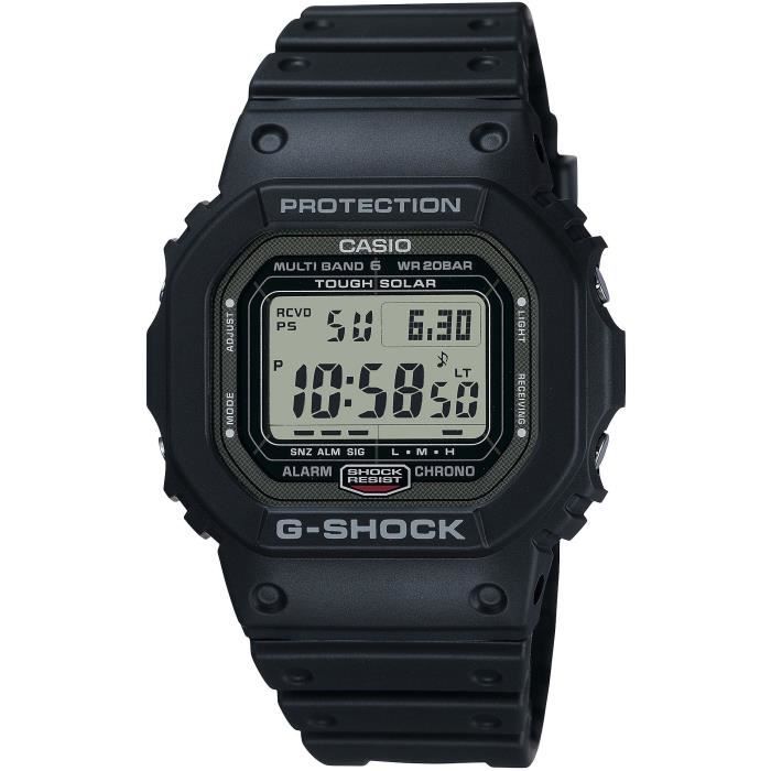 montre casio g-shock the origin homme noir