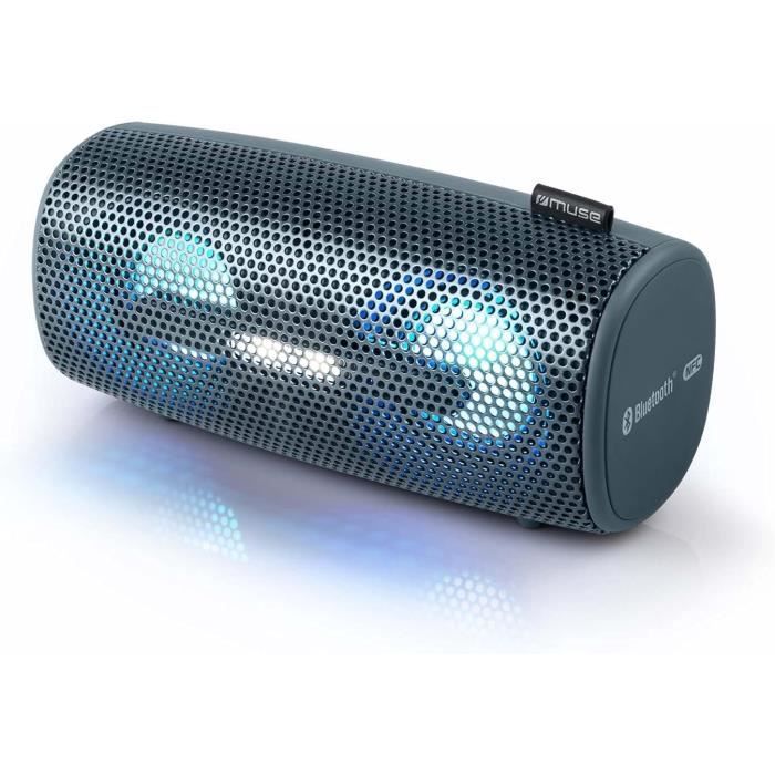 Enceinte Bluetooth® Portable Avec Micro Et Effets Lumineux à Prix