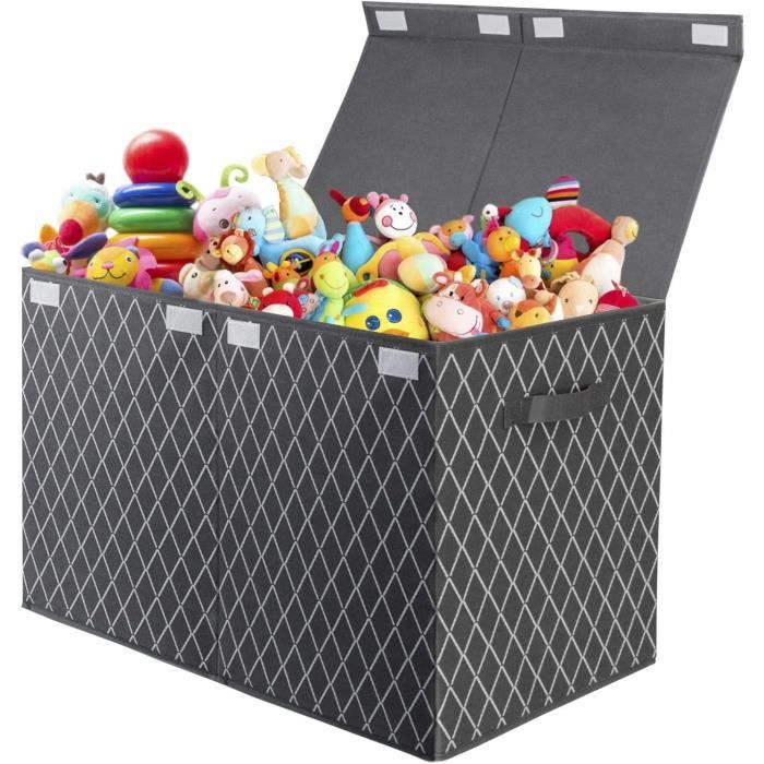 Boîte De Rangement Voitures Avec Tapis De Jeu Pliable - Garage Pour Hot Wheels, 200+ Voitures, Poignées, Rangement Jouets Enfant