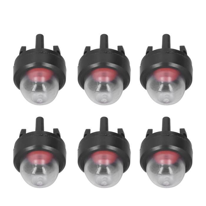 Kit De 6 Poires D'amorce Pour Carburateur - Compatible 694394, 494408, 5084 - Pour Tondeuse, Générateur, Moteurs Essence