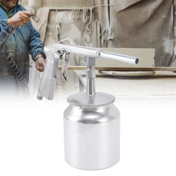 Kit Complet Pistolet Pulvérisateur Peinture – Inclut Pistolet, Réservoir, Tuyau Spiralé 5m Et Accessoires