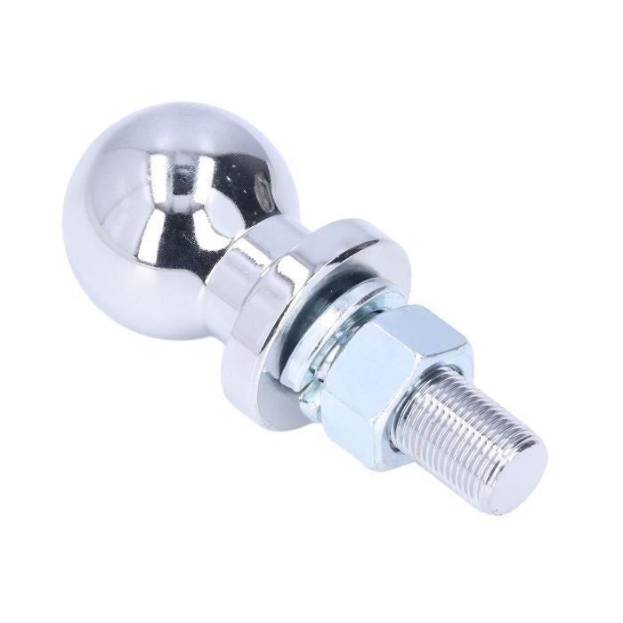 Support Boule Remorquage TOPTOW 3 En 1 Pour ATV/UTV - Boule 2" + Goupille + Crochet - Pour Récepteur 2"