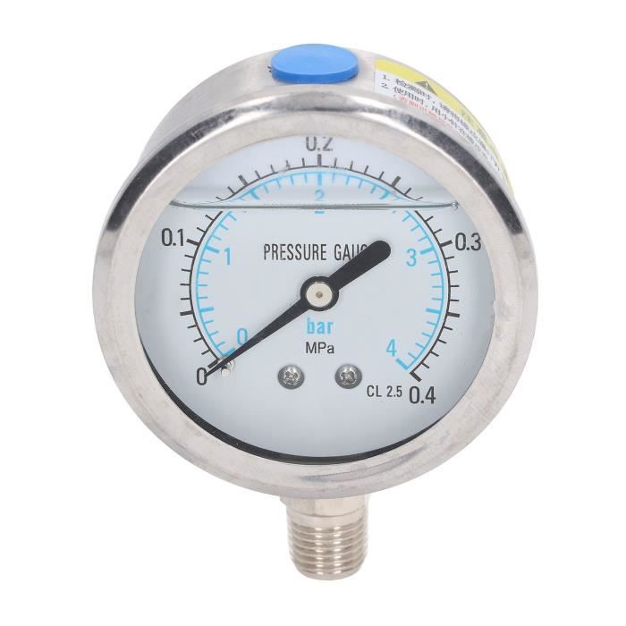 EJ.life Vacuum Pressure Gauge, Pressure Gauge High Accuracy with