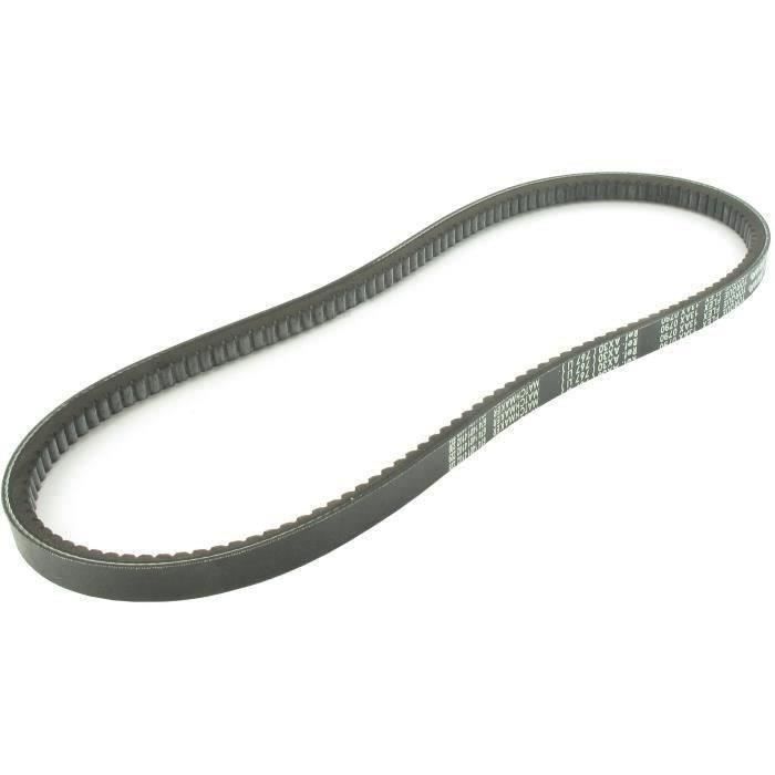 Courroie trapézoïdale crantée américaine série 5L (section 16x12,1mm) Longueur ext: 63