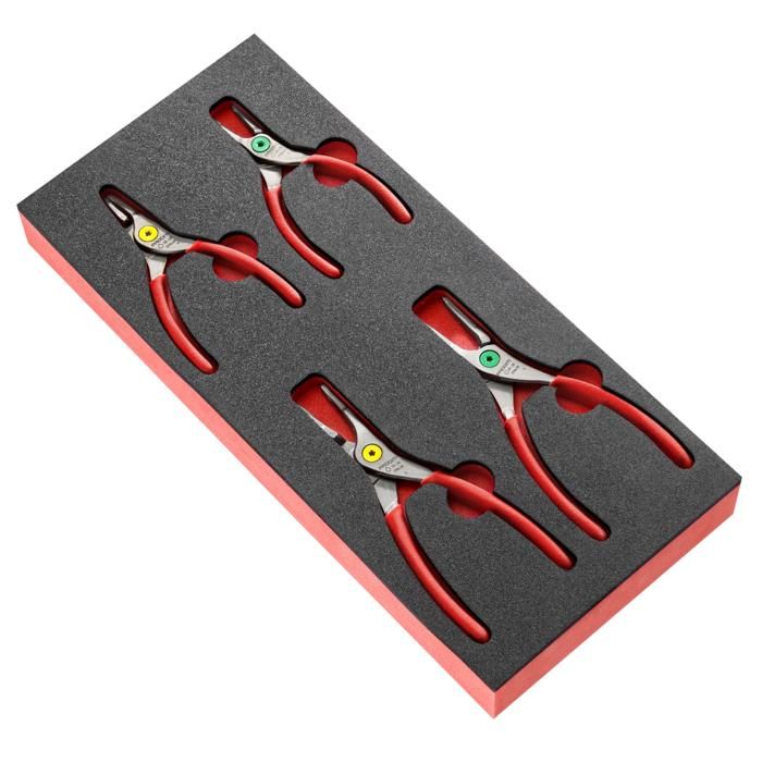Module mousse 4 pinces pour Circlips® Facom MODM.PCSN