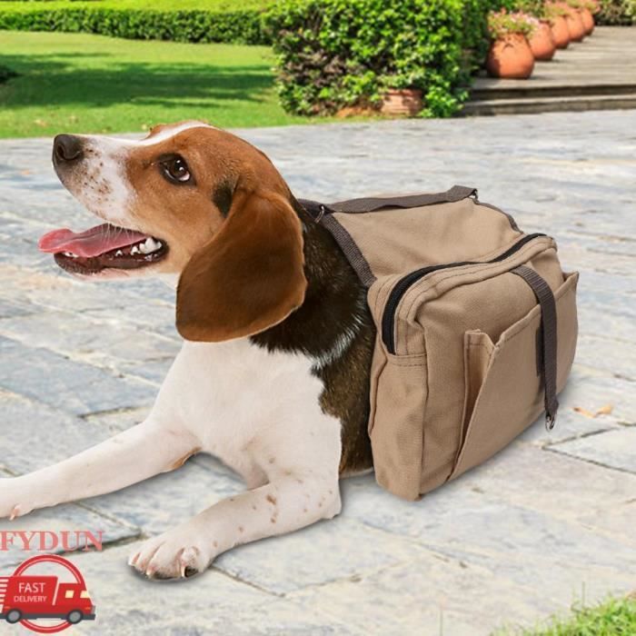 Meilleurs prix pour FYDUN Sac à dos pour chien Pet Dog Outdoor Sac à dos Travel Camping Randonnée Saddle Selle Sac pour chien animalerie transport