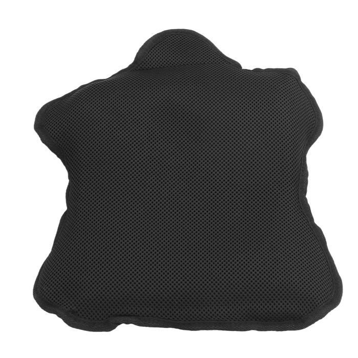 Coussin De Siège En Gel De Moto - Housse Noire Universelle Soulagement Pression Et Absorption Chocs