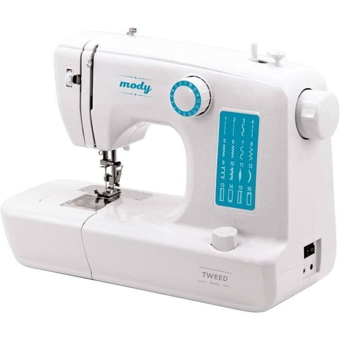 Machine à coudre électrique - GENERIC - TWEED Mody - 16 programmes ...