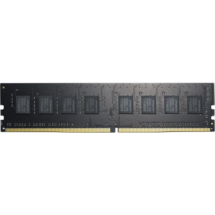 Vente Memoire PC GSKILL - Mémoire PC RAM - NT Series DDR4 - 4Go - 2400Mhz (F4-2400C17S-4GNT) pas cher