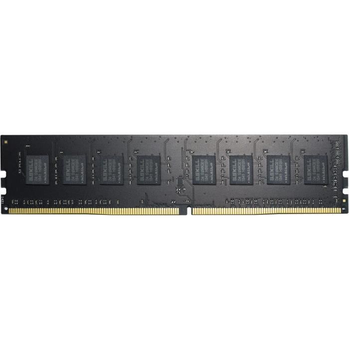 GSKILL - Mémoire PC RAM - Value - 4Go - 2400MHz - DDR4 - CAS 17 (F4-2400C17S-4GNT)
