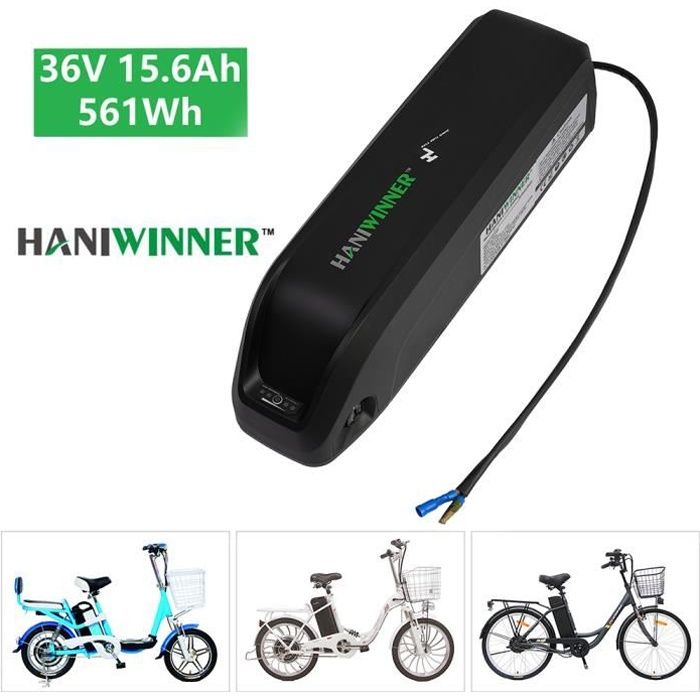Batterie rechargeable HA194 36V 15.6Ah 561W pour velo electrique HANIWINNER Cdiscount Sport