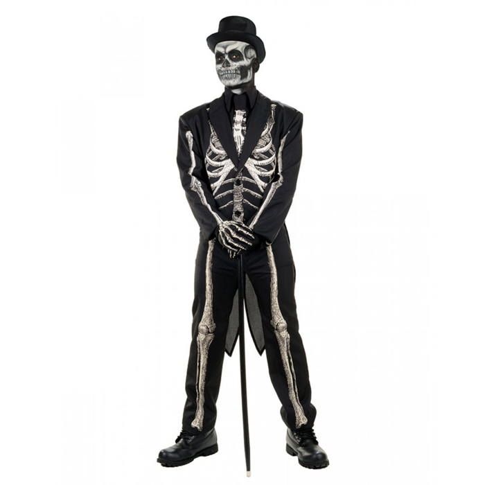Costume Squelette Costume Frac Hommes Taille: - Cdiscount Jeux - Jouets