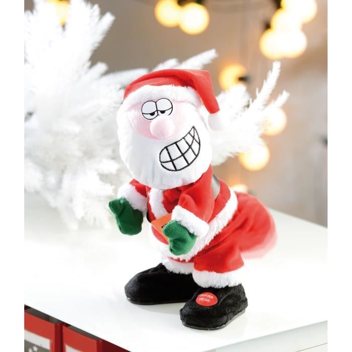Pere Noel Chantant Et Dansant Le Twerk Achat Vente Automate Et Personnages Bientot Le Black Friday Cdiscount