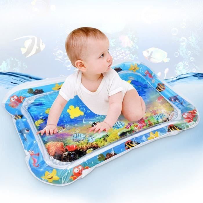 Tapis D'Eau Gonflable Bébé 100x100cm - Jeu Et Éveil