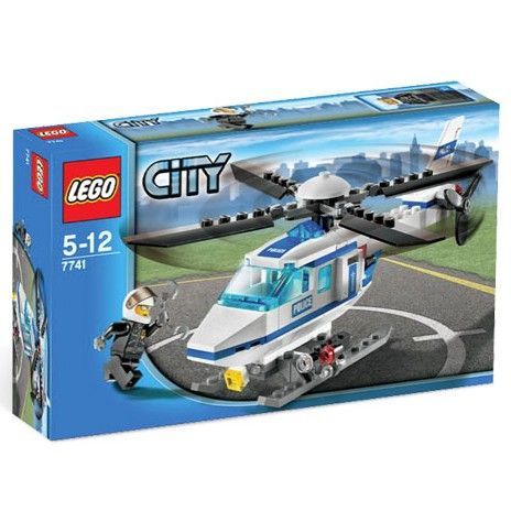 Lego - LHélicoptère de Police - 7741 - Jeu de construction - 94 pièces