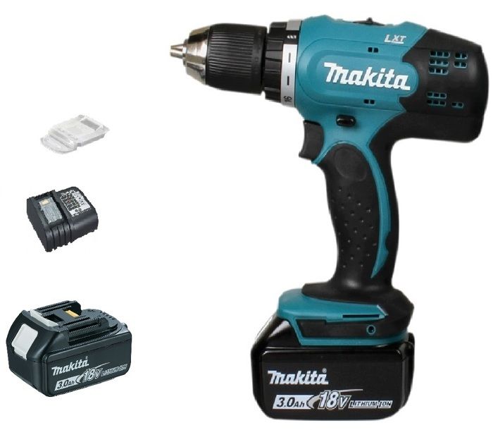 Perceuse visseuse sans fil Makita 18V Ø13mm + 2 batteries 3Ah + chargeur + coffret DDF453SFE - vue 8