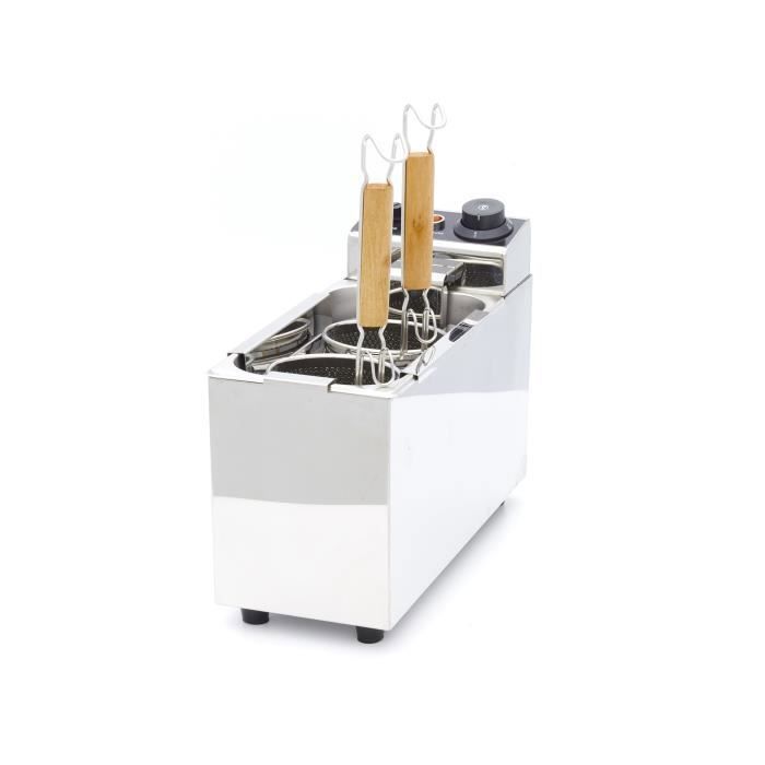 Cuiseur à Pâtes - MAXIMA.COM - 2 x 2L - Acier inoxydable - Cuisson rapide - Tous feux compatibles
