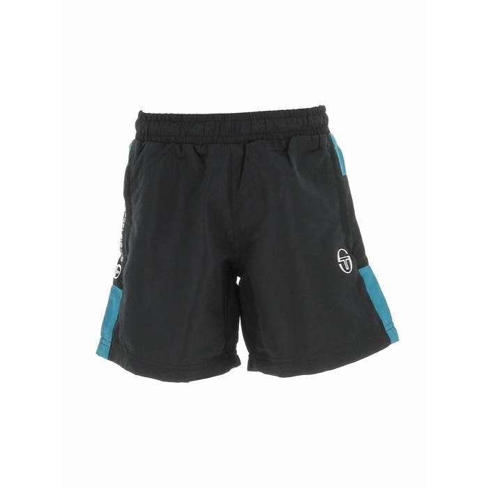 Short De Jogging Sergio Tacchini – Homme, Noir, Taille S, Neuf Avec étiquettes