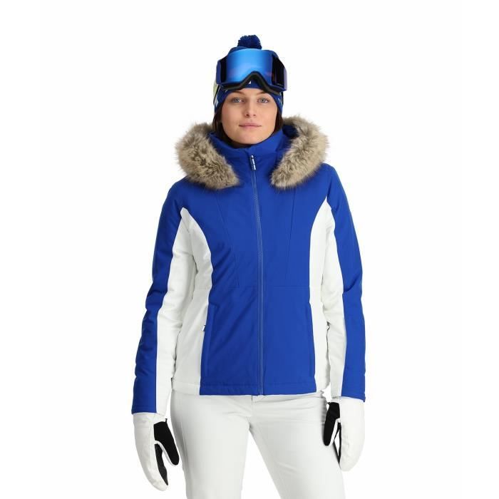 Veste de ski femme Spyder Vida electric blue 36