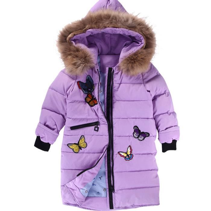 doudoune brillante fille