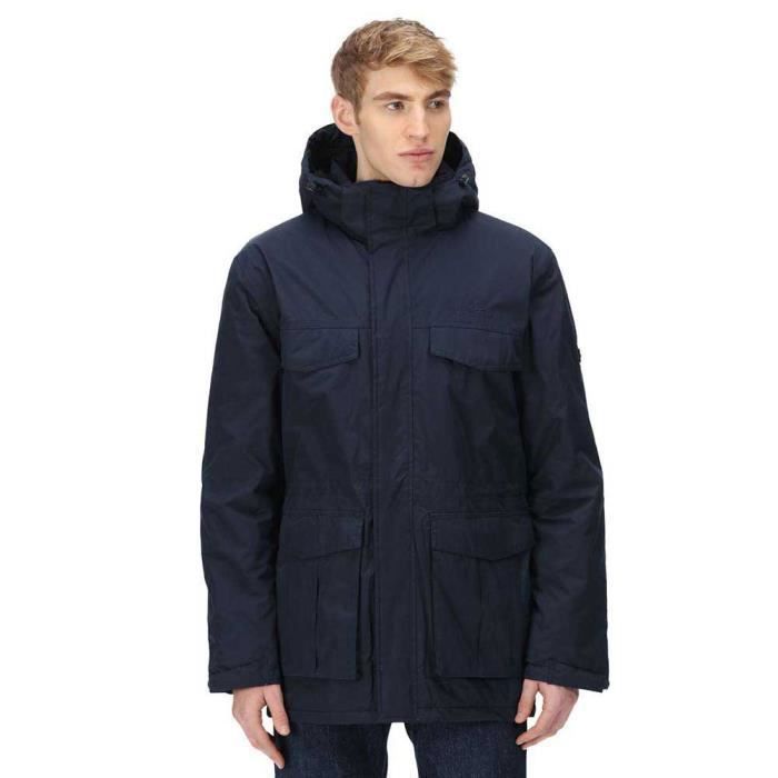 Veste Imperméable Regatta Homme – Noire – Taille M – Capuche – Occasion TB État