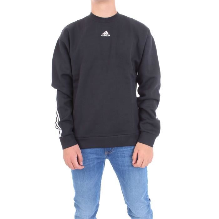 ADIDAS HOMME DX7654 NOIR COTON SWEATSHIRT Noir - Cdiscount Prêt-à-Porter