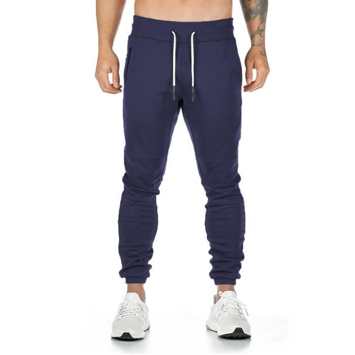 Pantalon course store homme