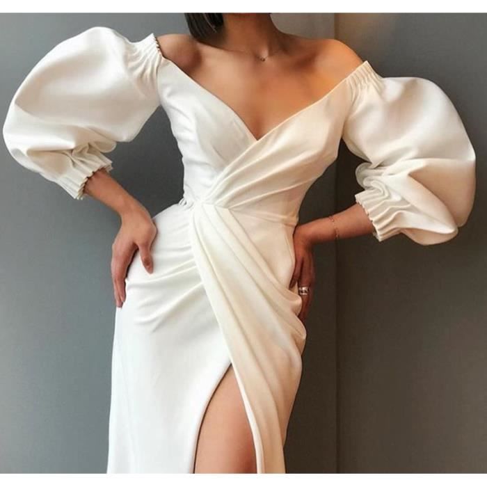 Robe longue mariage hiver Clearance