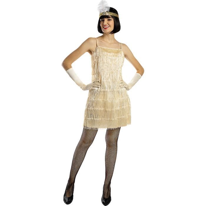 D guisement charleston ann es 20 dor femme Cabaret Gangster