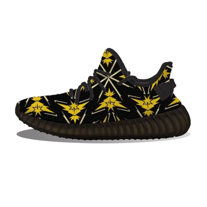 Chaussures De Sport Running Course Pokemon Go Instinct Art Imprime Baskets Fitness Homme Femme Blanc Cdiscount Chaussures