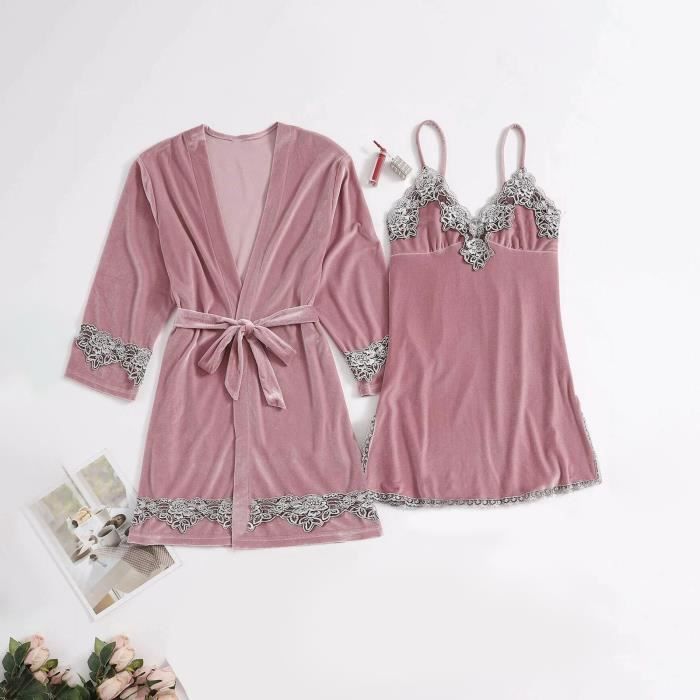 Nuisette velours sales femme