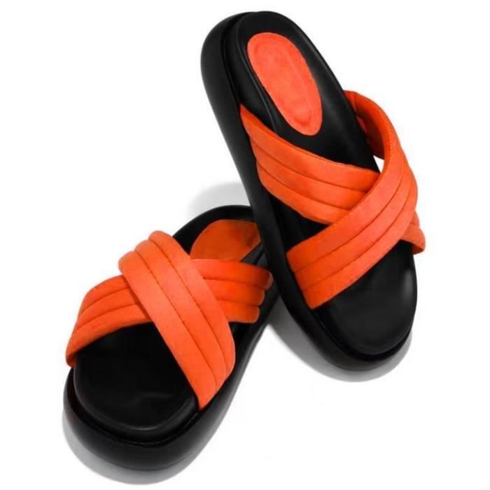tongs plage femme