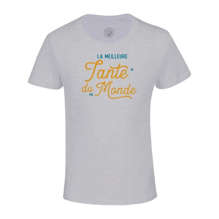 T-shirt Enfant - Fabulous - La Meilleure Tante du Monde - Gris ...