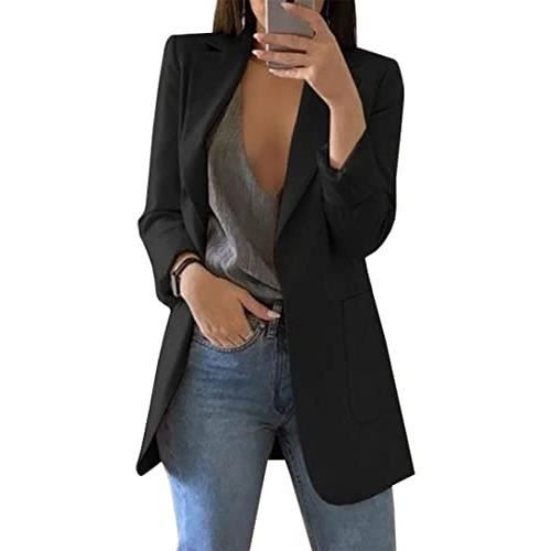 Manteau,veste De Costume Courte Décontractée à Manches Longues Et