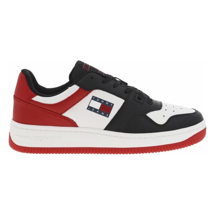 Basket tommy hilfiger femme rouge clearance