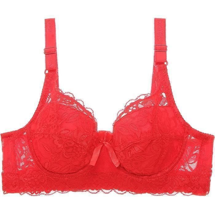 Femmes Dentelle évider Brassière Grande Taille Corset Sexy érotique