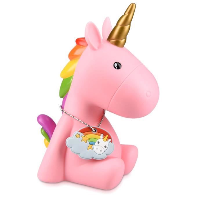 Navaris Lampe Led Veilleuse Licorne Lampe De Chevet Pour Enfant