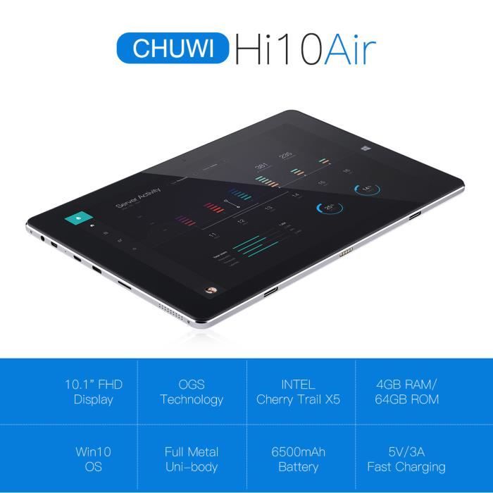 TabletteTactile  Portable-CHUWI Hi10 Air