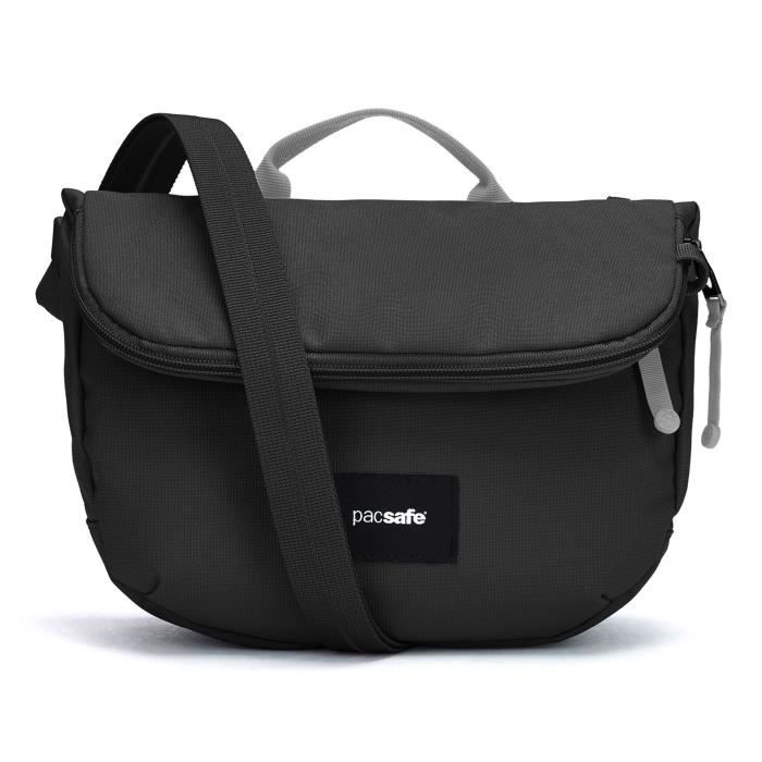 Sac Bandoulière Pacsafe Vibe 325 – 10L, Antivol, Polyester Recyclé Noir