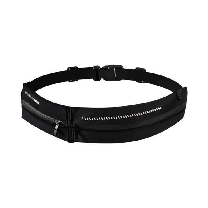 Sac Banane De Sport Extensible, Sac De Ceinture à Double Fermeture