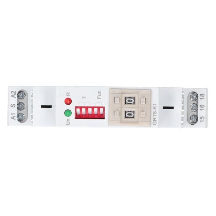 Minuterie Numérique Multifonction GEYA - Relais Temporel 12V à 240V - Neuf