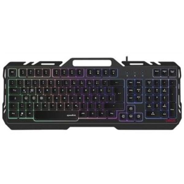 Speedlink Clavier Gaming Metal ORIOS RGB Noir