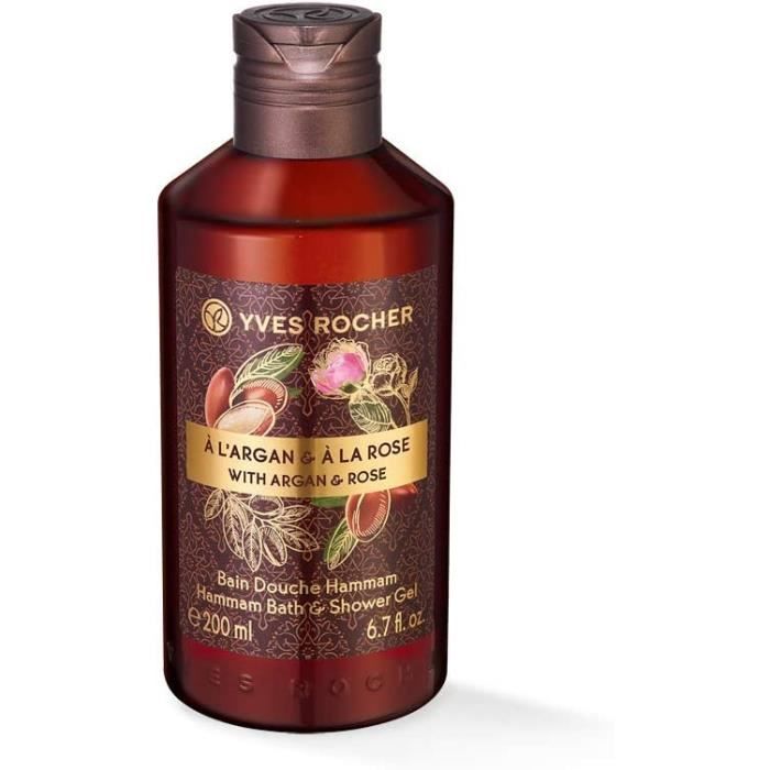 Yves Rocher Les Plaisirs Nature Bain douche Hammam à l'huile d'argan et