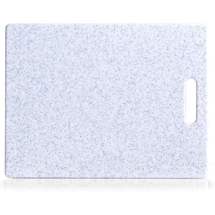 Planche à Découper Plastique Fackelmann 24x14cm - Transparent, Lave-Vaisselle - Pour Petit Déjeuner, Snacks