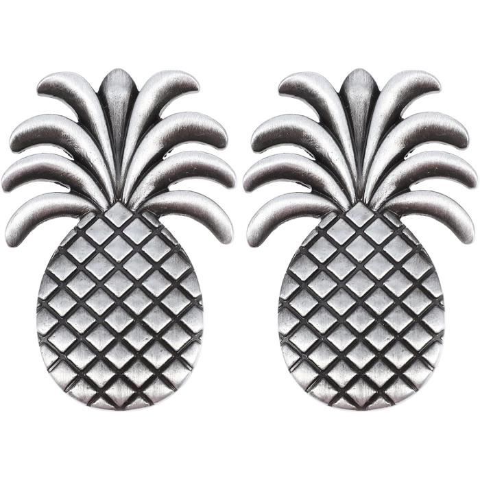 Lot De 2 Poignées De Placard En Forme D'Ananas Pour Porte, Tiroir