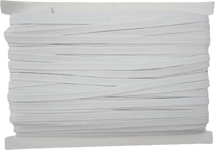Cordon élastique Nylon Rond 1mm Blanc – 5 Mètres, Fil Tissu Pour Création, Neuf
